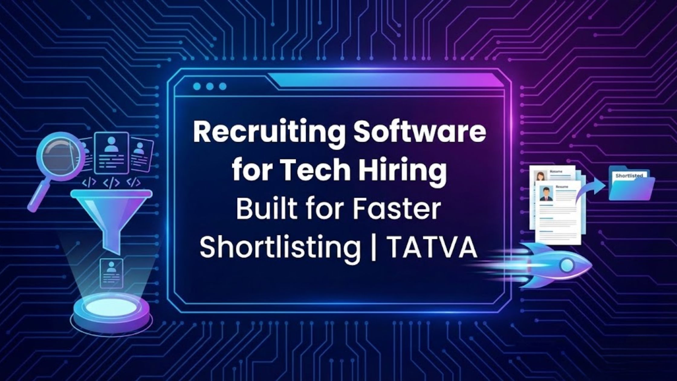 Recruiting Software for Tech Hiring Smart Shortlisting