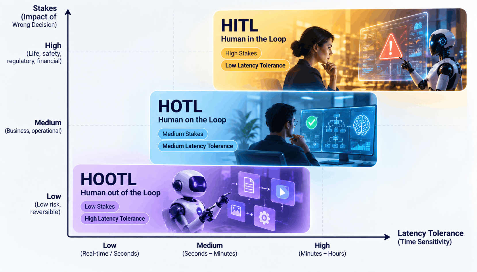 Human in the loop AI architecture
