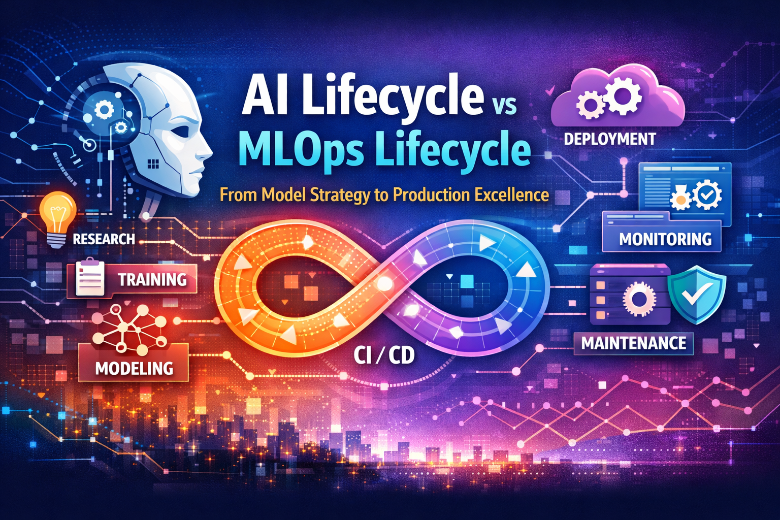 AI Lifecycle vs MLOps Enterprise Operating Model Guide